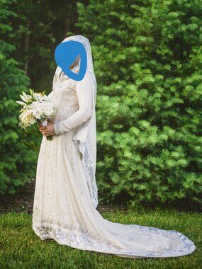 Pakistani bridal formal gown dress